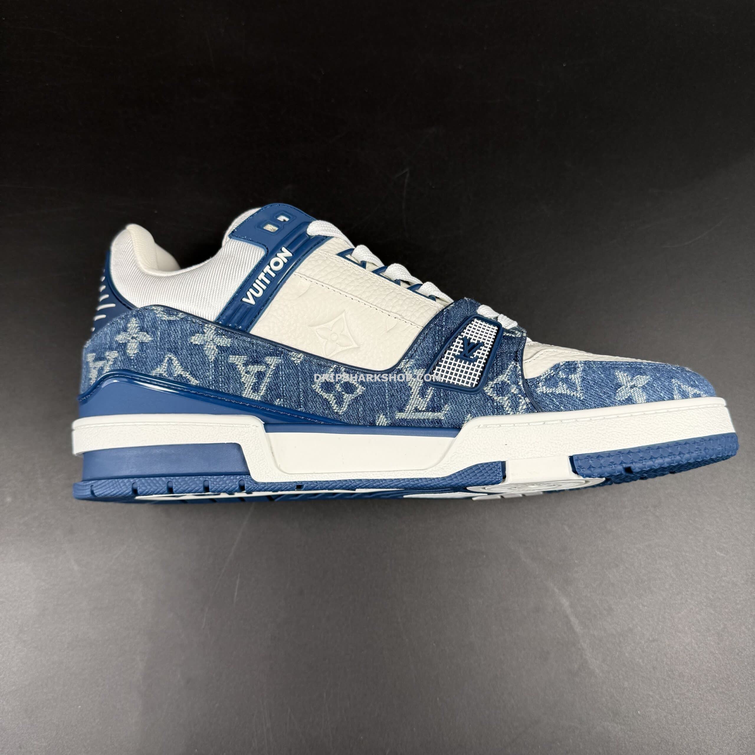 LV Trainer White Blue - Imagen 2