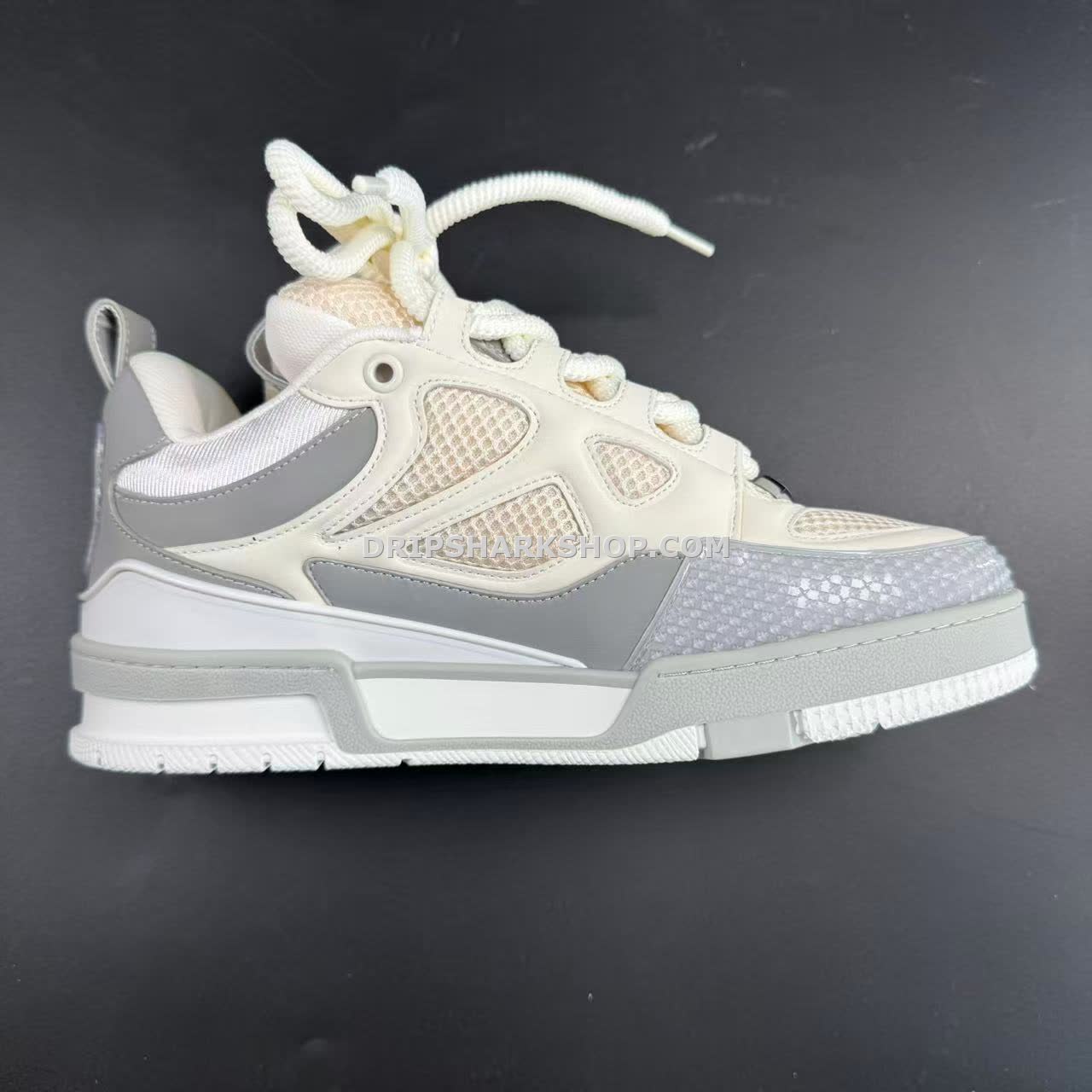 Skate Sneaker Grey and White - Imagen 2