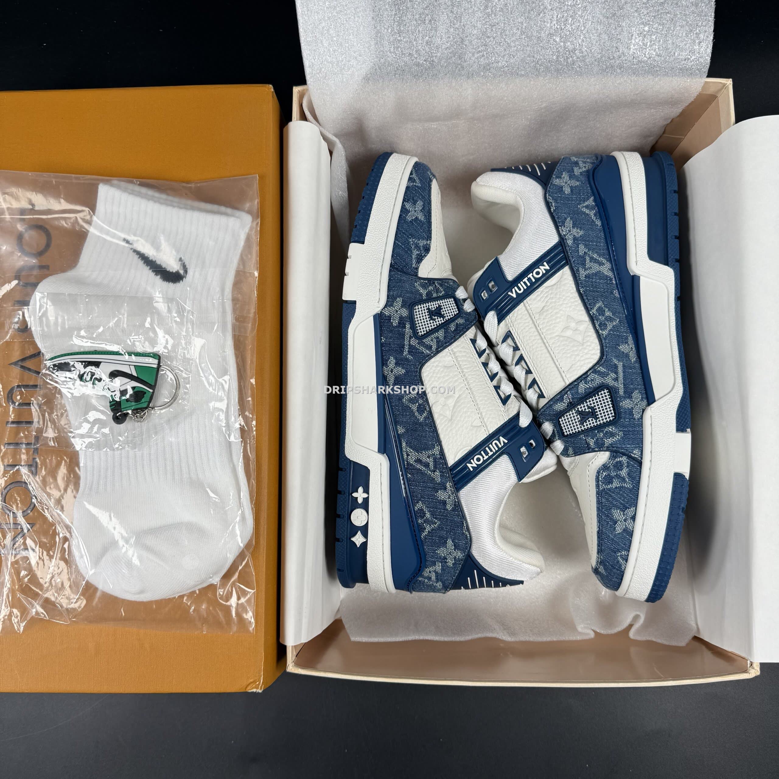 LV Trainer White Blue - Imagen 10
