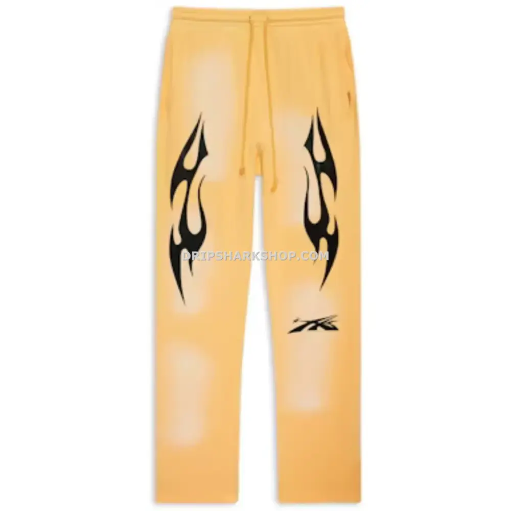 Hellstar-Sports-Sweatpants-Yellow-2 PANTS HELLSTAR