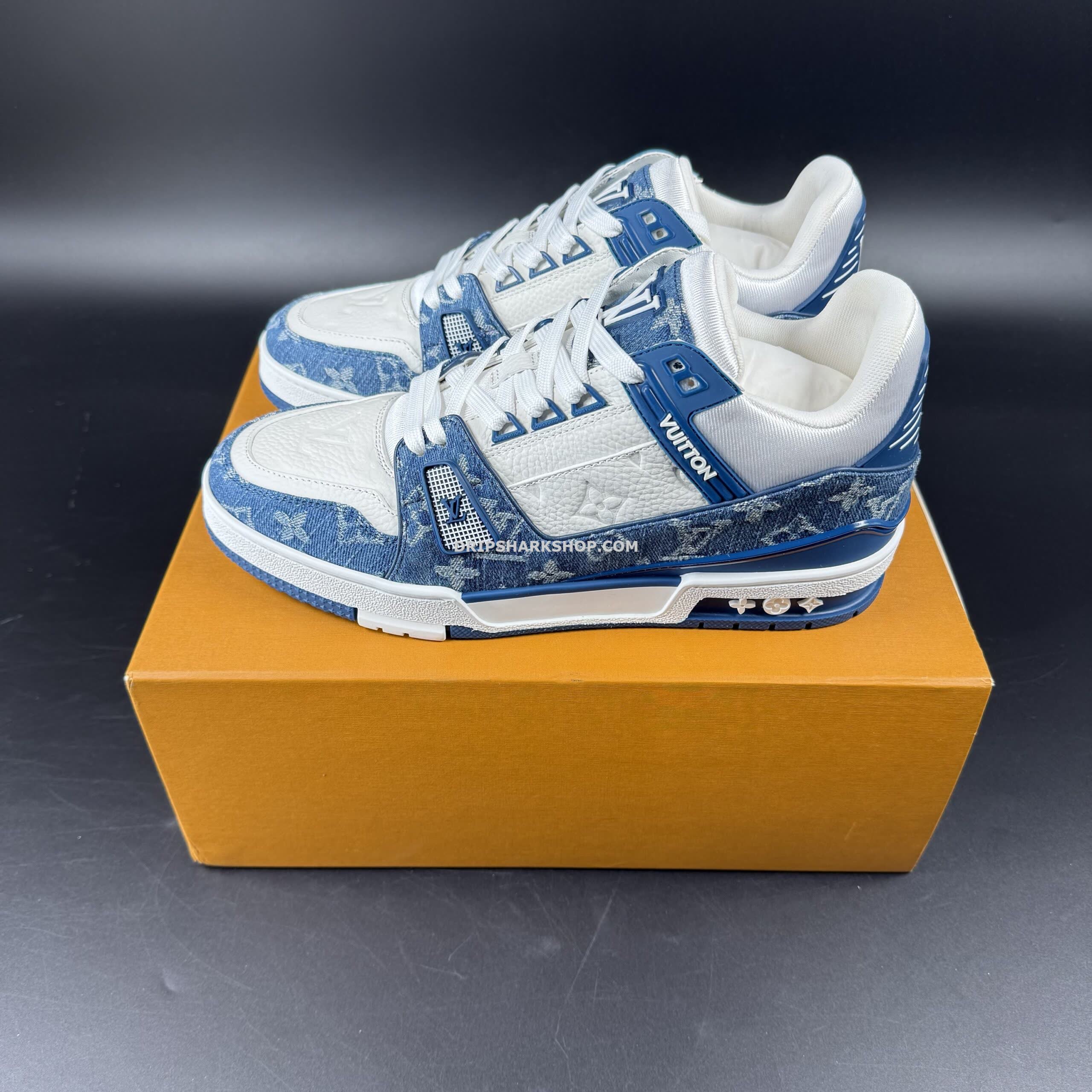 LV Trainer White Blue - Imagen 9