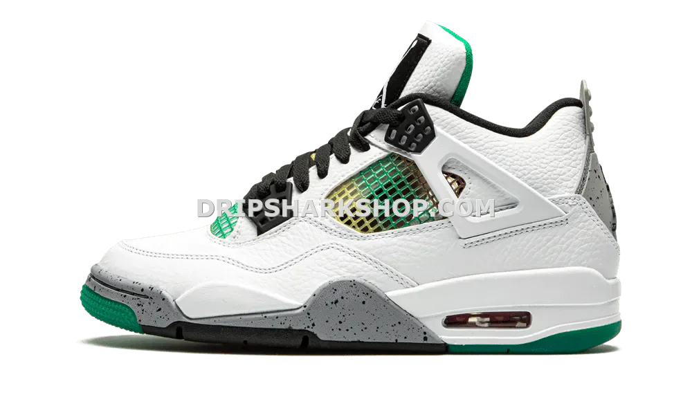 J4 RETRO LUCID GREEN RASTA