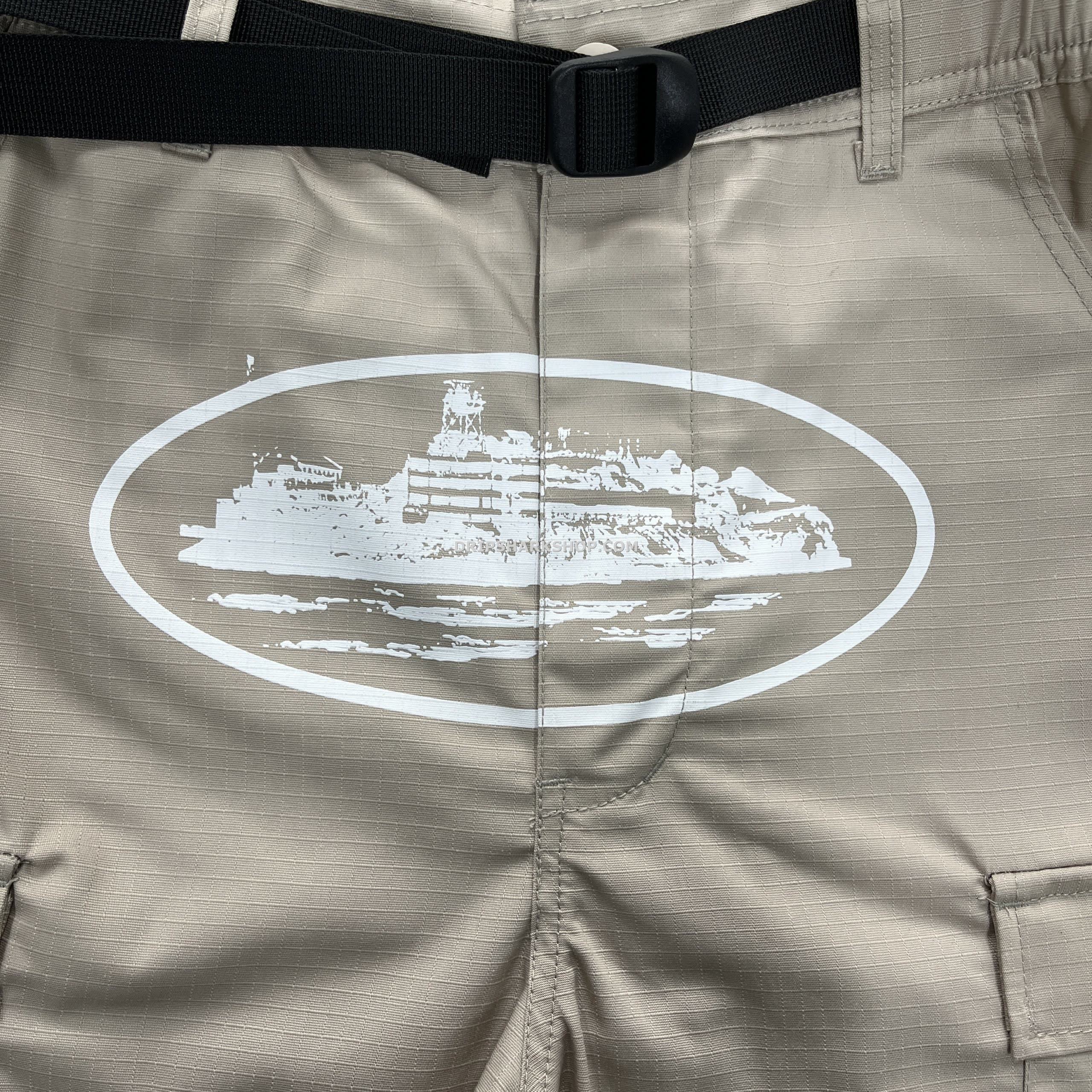CRTZ SHORTS KHAKI - Imagen 2