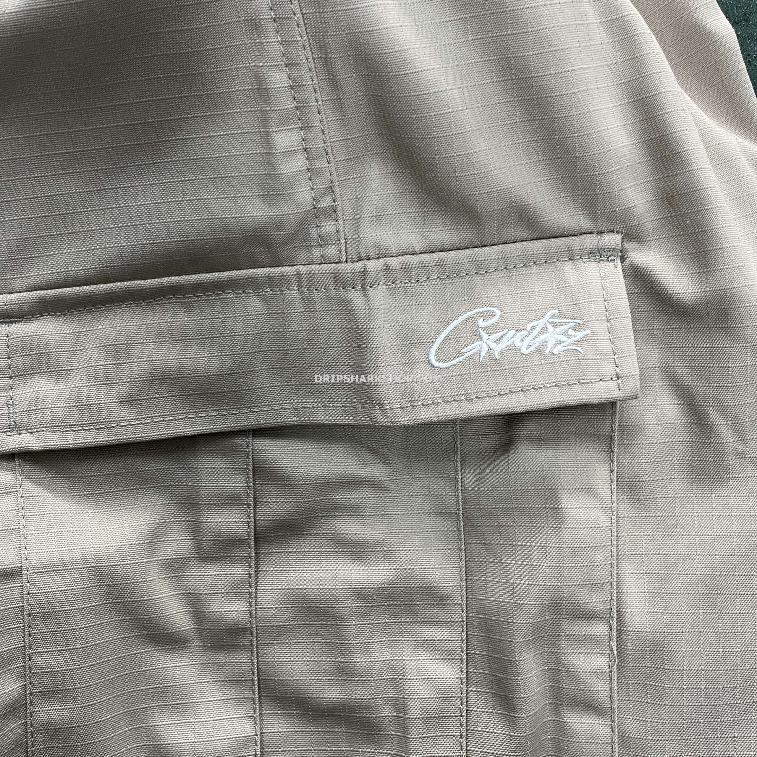 CRTZ SHORTS KHAKI - Imagen 3