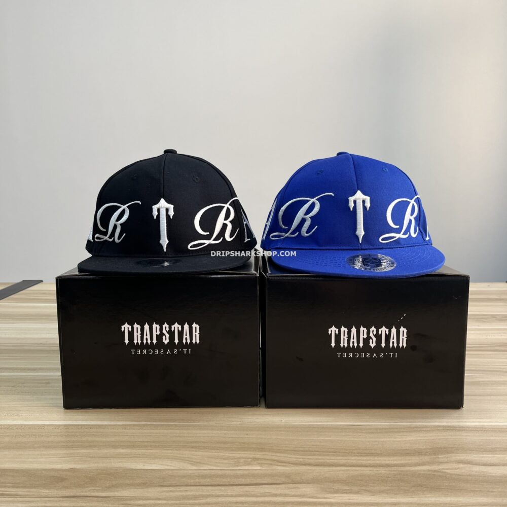 Cap Trapstar Script - Negro